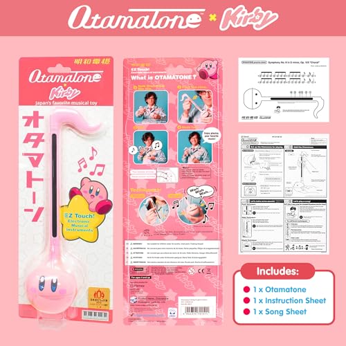Otamatone Kirby Electronic Musical Instrument Toy - Single Item