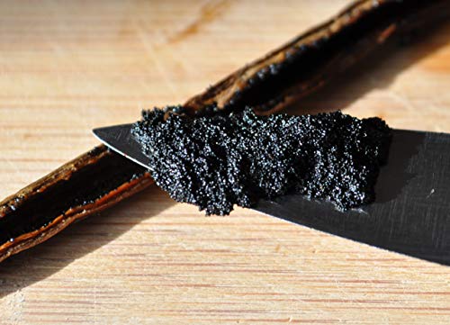 5 Organic Madagascar Vanilla Beans. Whole Grade A Vanilla Pods for Vanilla Extract and Baking