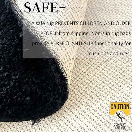 Cecailin¢ç 8 Ball Rug,24 inch/60cm 8 Ball Decor,Fluffy,Double Rubber Sole,Bedroom Aesthetic,Graphic Rugs,Y2K Rug,Suitable for Bathrooms,Bedrooms, Children's Rooms,Machine Washable