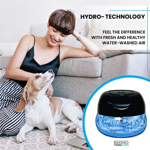 Water Air Revitalizer with 7-Color LED Night Light & White Noise - 1 Pack