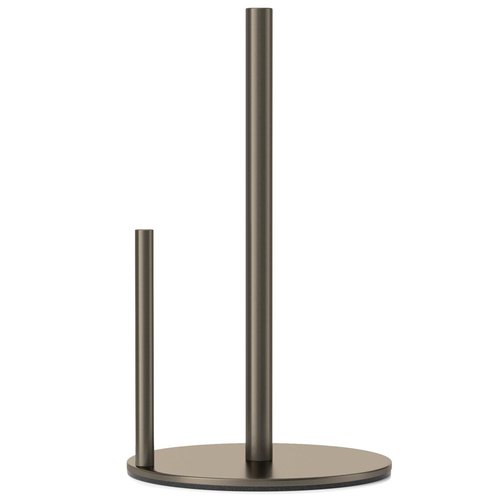 Bronze Kitchen Paper Holder, Oil Rubbed Bronze Paper Towel Holder, Kitchen Roll Organizer, Countertop Roll Dispenser with Weighted Base