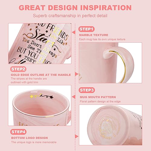 Biching Pink Best Friend Birthday Gift Mug - Friendship Gifts for Women