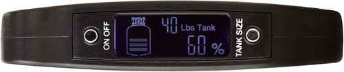 Flame King Propane Tank Digital Scale - Accurate Measurement for 5LB to 40LB Tanks | Black