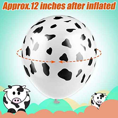 24 Pieces Jungle Animal Print Balloons Jungle Safari Animal Balloons Tiger Leopard Cow Zebra Balloons for Jungle Safari Theme Party Decorations Jungle Birthday Party Decorations