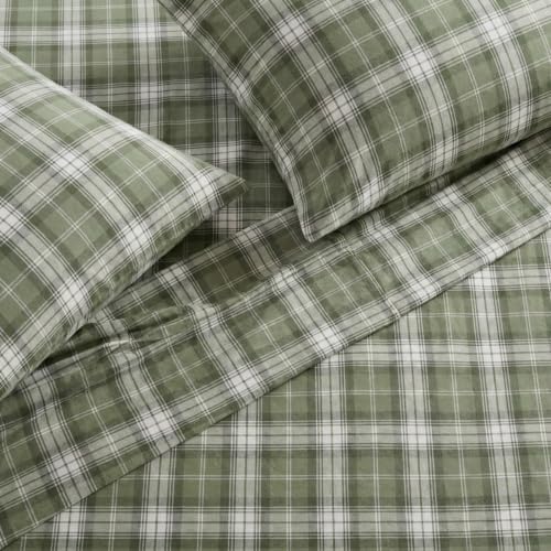 Eddie Bauer - Queen Sheet Set with Fitted & Pillowcases