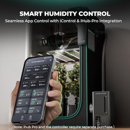 Mars Hydro 2026 Plant Humidifier 6L with Adjustable Humidity & Timer