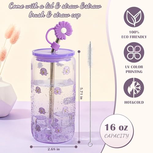 Unipinkart Purple Birthday Gift Basket for Women Teen Girls Self-Care & Thank You Box Set