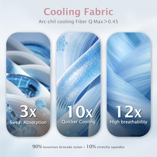 BEAUTEX Queen Size Cooling Comforter for Hot Sleepers - Pink