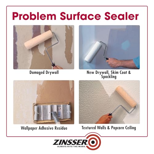 Zinsser Gardz Water-Based Problem Surface Sealer - Clear 1 Gallon