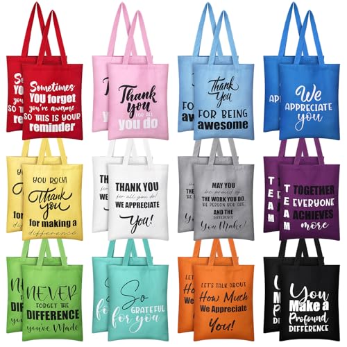 Customer Service Appreciation Gift Tote Bag - Thank You Gift Bag for Business