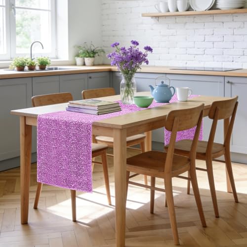 Lavender Sequin Table Runner 12" x 72" - 2 Pack for Wedding Birthday Party Decor