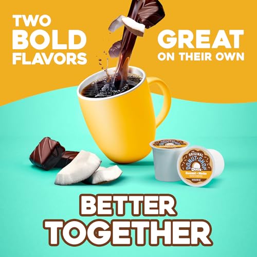 The Original Donut Shop Coconut + Mocha Coffee Pods, Medium Roast, Pack of 60 - Keurig Compatible