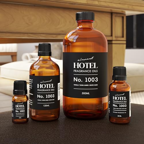 AirScent Vanilla Warm Amber Musk Diffuser Oil 120mL - No. 1003, 4 Fl Oz