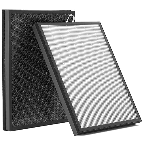 Air Purifier Replacement Filter 2 Pack for Levoit EverestAir-P - HEPA Carbon