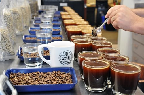 Verena Street Sunday Drive Decaf Whole Bean Coffee 2lb - Medium Roast, Swiss Water Process, Rainforest Certified, Freshly Roasted