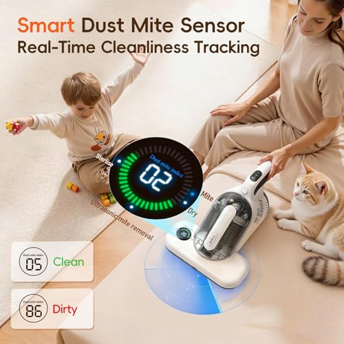 TER UV Bed Mattress Vacuum Cleaner with Smart Dust Sensor
