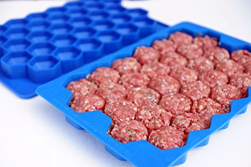 Meatball Master Container - Makes 32 Uniform Meatballs - Shape+Store