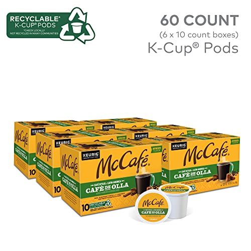 McCafé Latin America Café de Olla K-Cup Pods - Pack of 6 (60 Count, 10 per pack)