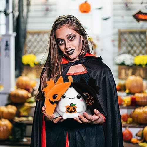 Pumpkins Plush Toys, Stuffed Animal Plush Pillow, Pumpkins Ghosts Halloween Plushies Toys for Adults and Kids, Christmas Birthday Party Home Decor