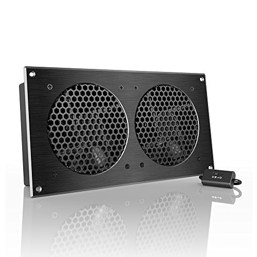 AC Infinity AIRPLATE S7 12-Inch Quiet Cabinet Cooling Fan with Speed Controller