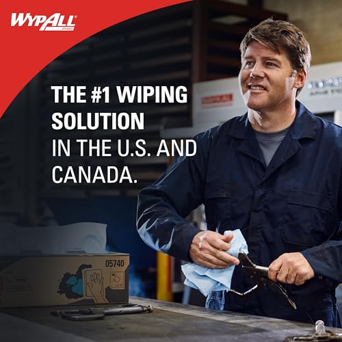 Extra Absorbent Laundry Wipes 90 Sheets per Box, Commercial Spill Control