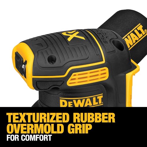 20V MAX XR Brushless Orbital Sander Tool Only - Variable Speed, Dust Collection