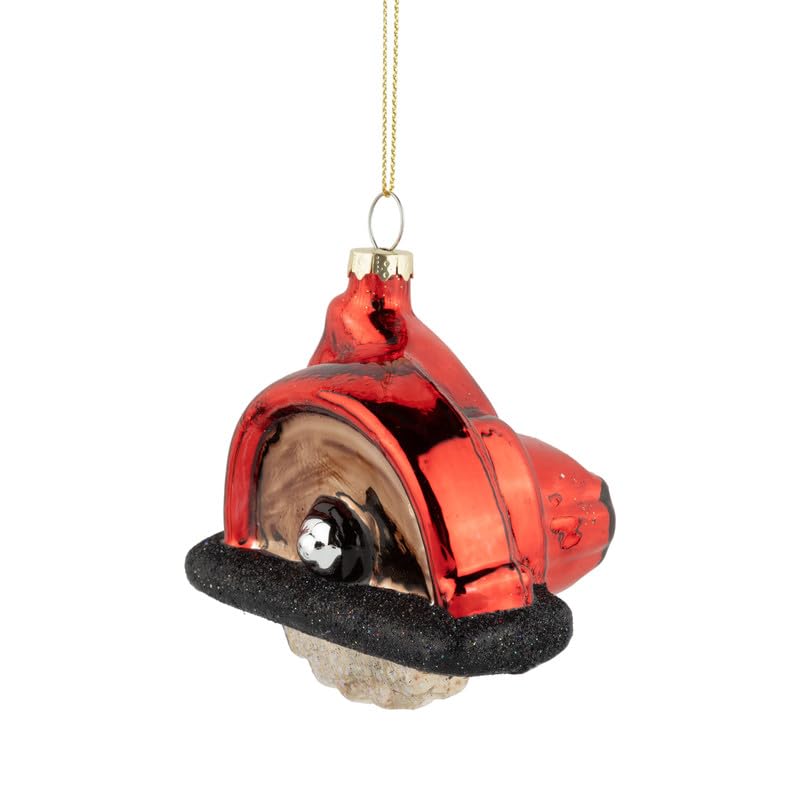 The Bridge Collection Glass Circular Saw Christmas Ornament - Handyman Holiday Decor