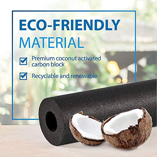 Under Sink Water Filter Cartridge 2 Pack - NSF Certified Replacement for 3US-PF01 & More