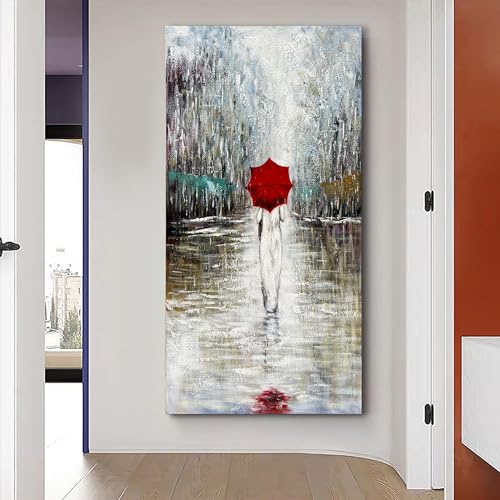 Diathou Ts22 Hand-Painted Landscape Oil Painting 47x23 Inches Wall Art