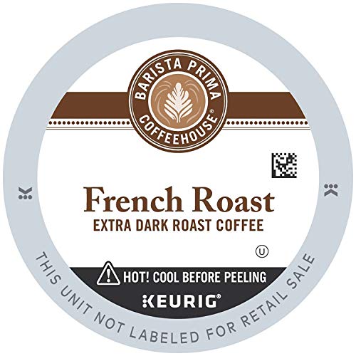 Barista Prima Dark Roast Extra Bold K-Cup Coffee Pods - Pack of 96 for Keurig Brewers