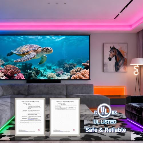 RGB+Natural White LED Strip Light 16.4Ft 300 LEDs IP30 - 60 LEDs/m