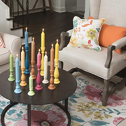 Root Candles Timberline Collenette Dinner Candles Willow, 5", 8-Count (USA-Made)