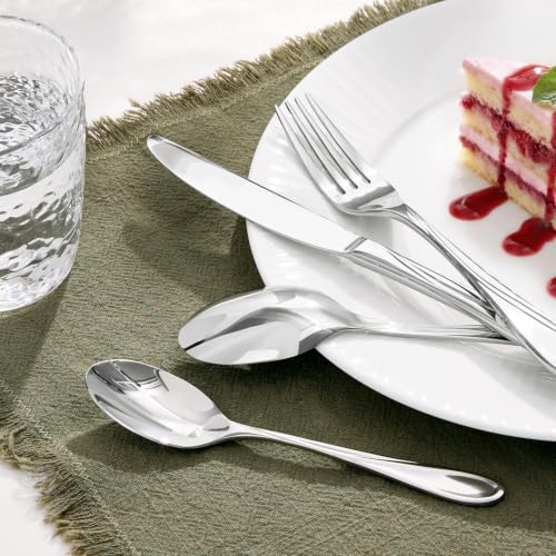 60-Piece Silverware Set Service for 12 - Heavy Duty Stainless Steel Flatware