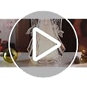 Ovewios Clear Acrylic Christmas Angel Lights, 12 Inch Tabletop Decor