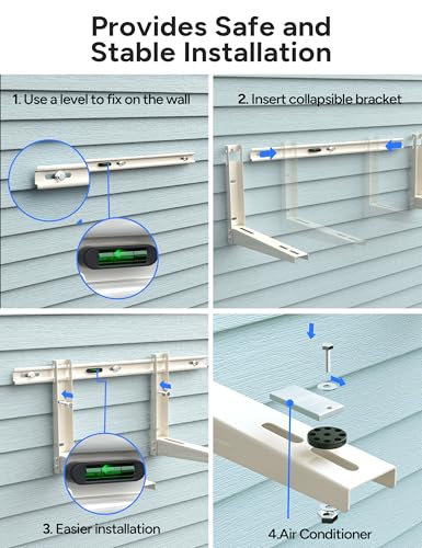 Toutgood Mini Split Wall Mounting Bracket for 7000-12000 BTU Air Conditioners