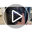 Qido Black 5.28 QT Square Air Fryer, 8-in-1 Fast Heating Oven with Touch Presets
