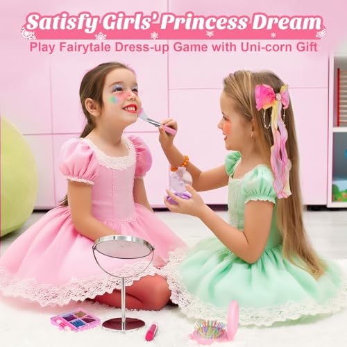 Toospesy Pink Makeup Advent Calendar 2026 for Girls, 24pc Kids Beauty Set ages 6+