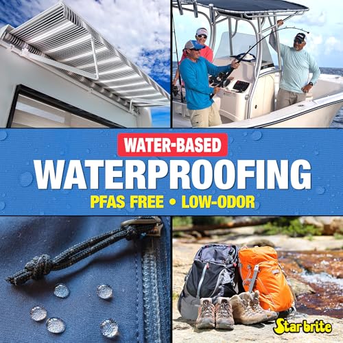 Waterproofing Fabric Protector Spray 1 Gallon - Water-Based Water Repellent