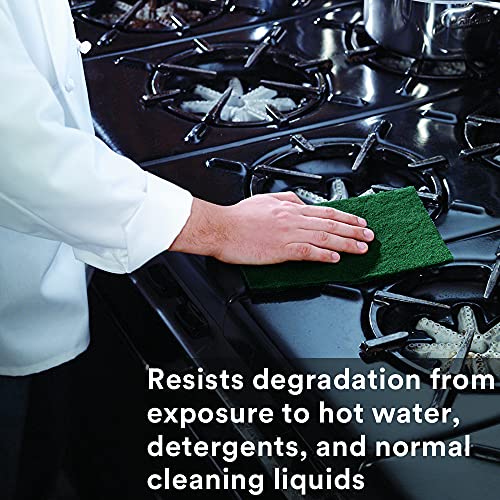 3M Scotch-Brite Scouring Pad 96, 60 Pads, 6” x 9”, General Purpose Cleaning, Food Safe, Non-Rusting, 20 Pads/Box, 3 Boxes/Case