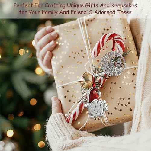 Christmas Ornaments, 2025 Solid Pewter Christmas Tree Ornament Handcrafted Metal DIY Hanging Craft Collectibles for Xmas Trees Home Party Party Gifts (Snowman)