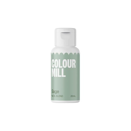 Colour Mill Oil-Based Food Coloring - Sage, 20 Milliliters | Vibrant & Versatile