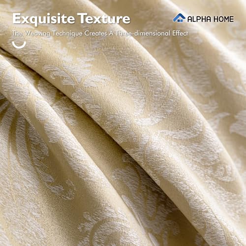 King Size Jacquard Comforter Set with Pillow Shams & Cushion - Luxurious Bedding