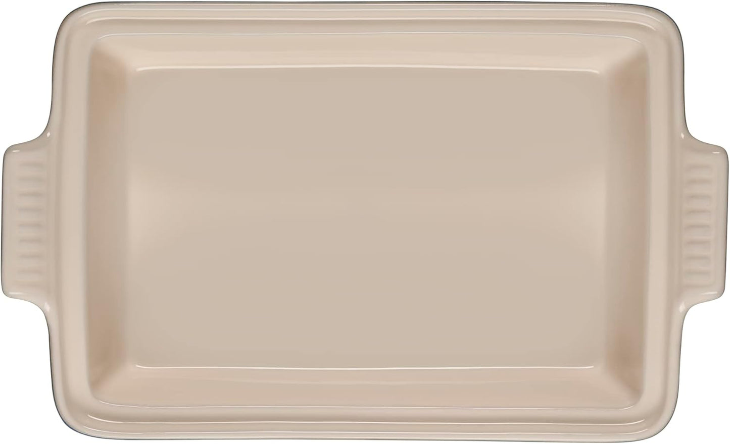 Le Creuset Olive Branch Collection | 4 Qt. Heritage Covered Rectangular Casserole - Marseille with Embossed Lid