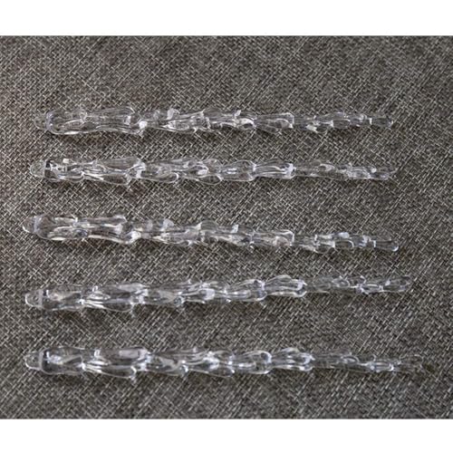 25 pcs icicles Ornament Set - ToBeIT Christmas Decoration Acrylic Clear icicles Set (25pcs Icicle Ornament)