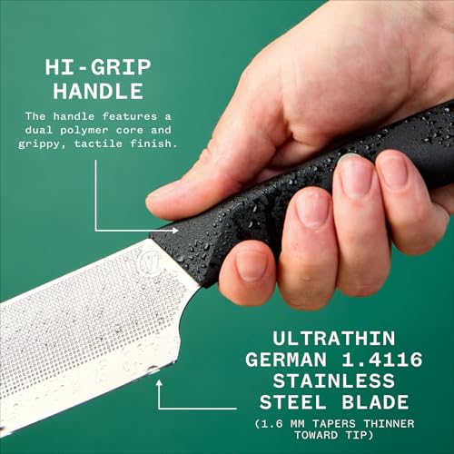 Christopher Kimball Milk Street 6.75-Inch Nakiri Knife - German Steel Vegetable Chef Knife for Home Kitchen
