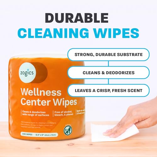 Gym Equipment Cleaning Wipes - Bulk 1150 Count Pack of 2 for Wellness Centers