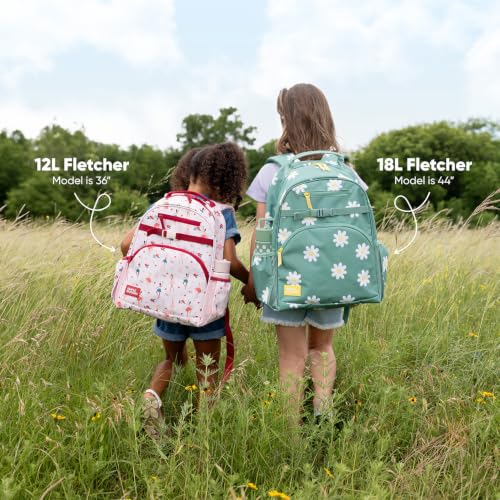 Pink Ballerina Kids Backpack for School & Daycare - 12L, Toddler Size