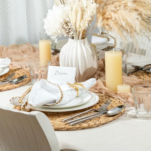 Silver Flatware Set for 12 - 60 Pieces Forged Stainless Steel Cutlery - Mirror Finish