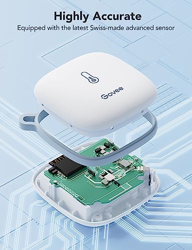 Govee WiFi Thermometer Hygrometer 2 Pack with App Alerts & Data Storage
