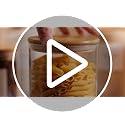 6-Pack Glass Food Storage Jars with Airtight Bamboo Lids & 132 Labels